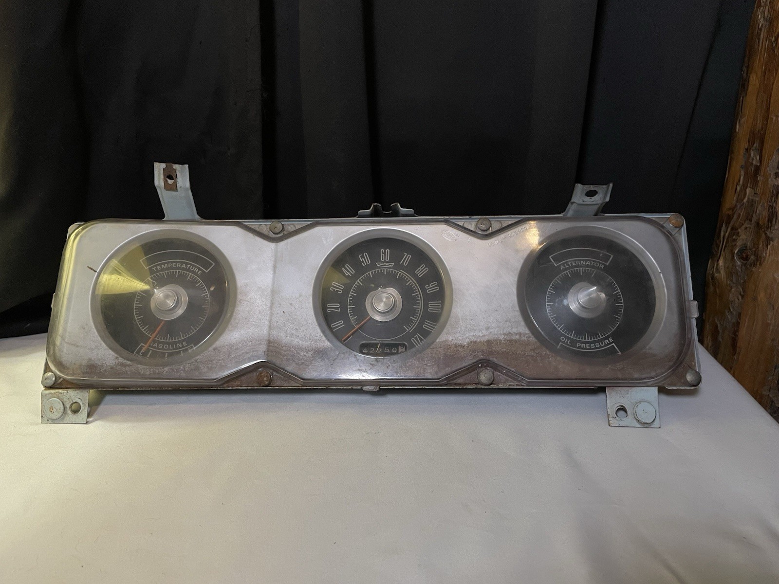 VINTAGE 1968 1969 FORD TORINO FAIRLANE Dash Gauge Cluster Speedometer 68 69