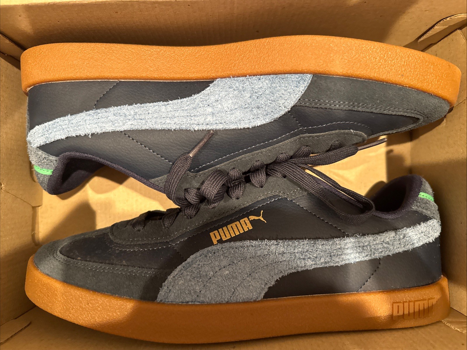 Puma Club II Era YoS Sneakers Men’s 9 Navy Blue Horizon Leather Puma Club II Era YoS Sneakers Men’s 9 Navy Blue Horizon Leather