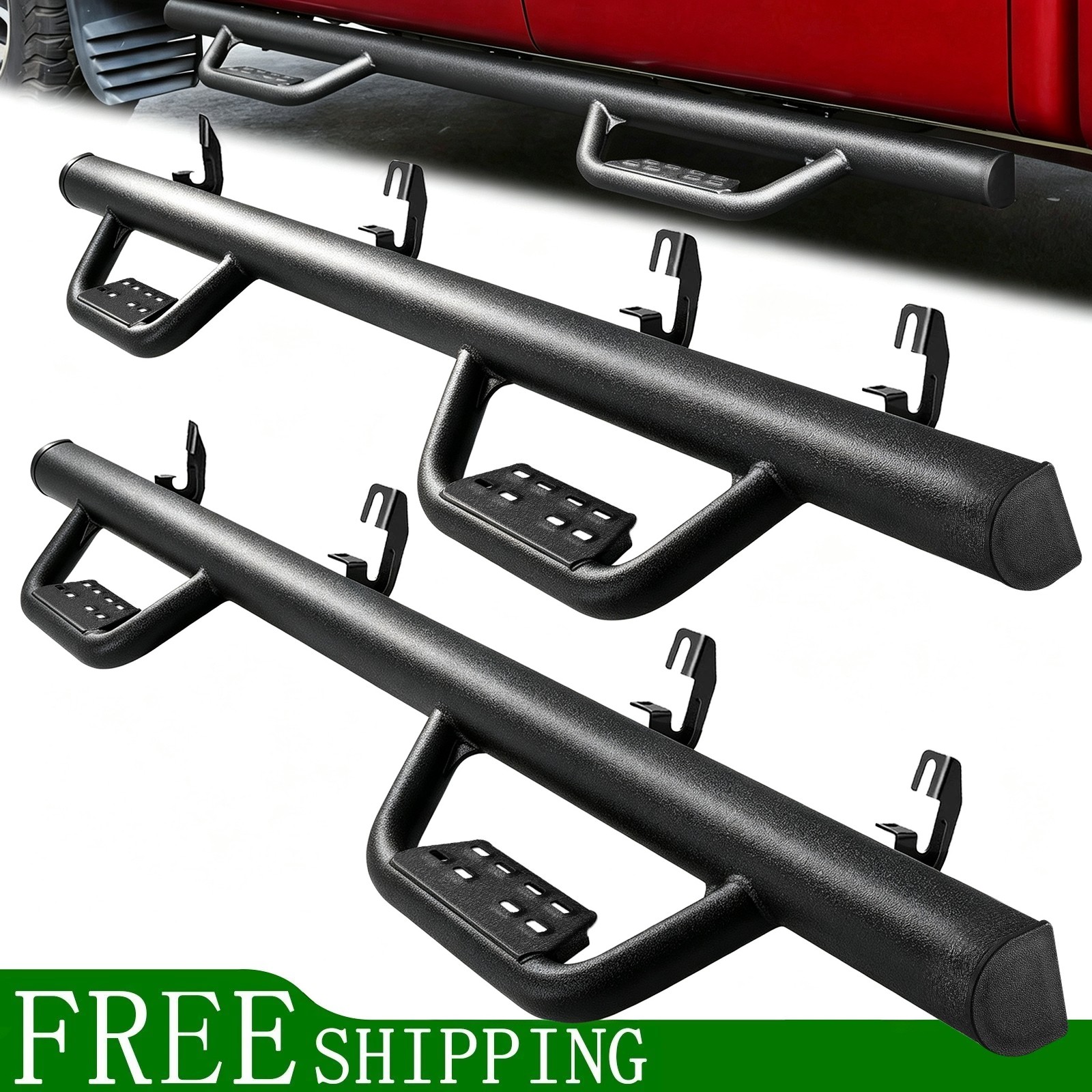 Drop Rail Bar For 2015-2026 Colorado/Canyon Crew Cab Running Board Side Step