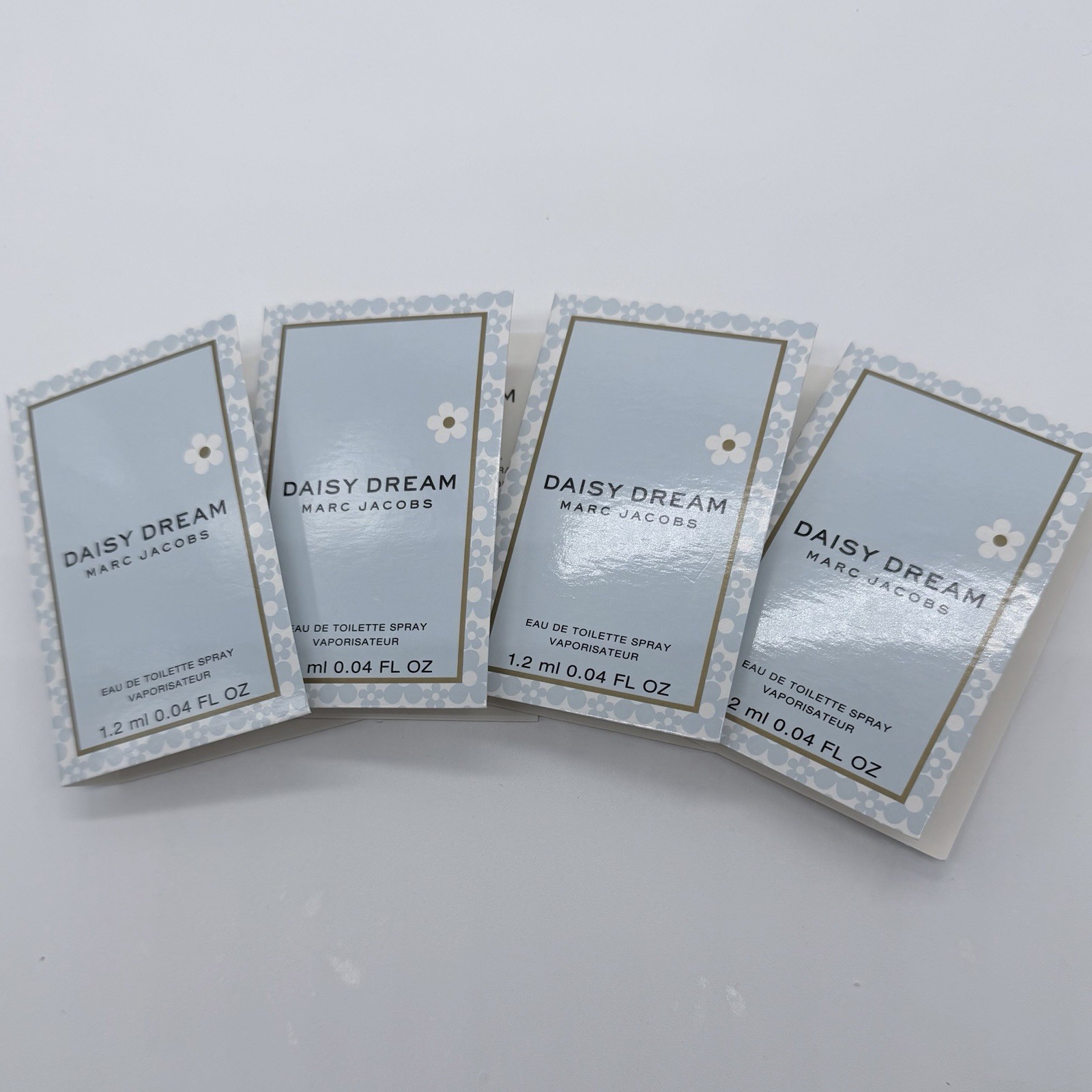 4 Daisy Dream Marc Jacob Samples 1.2ml Each Brand New