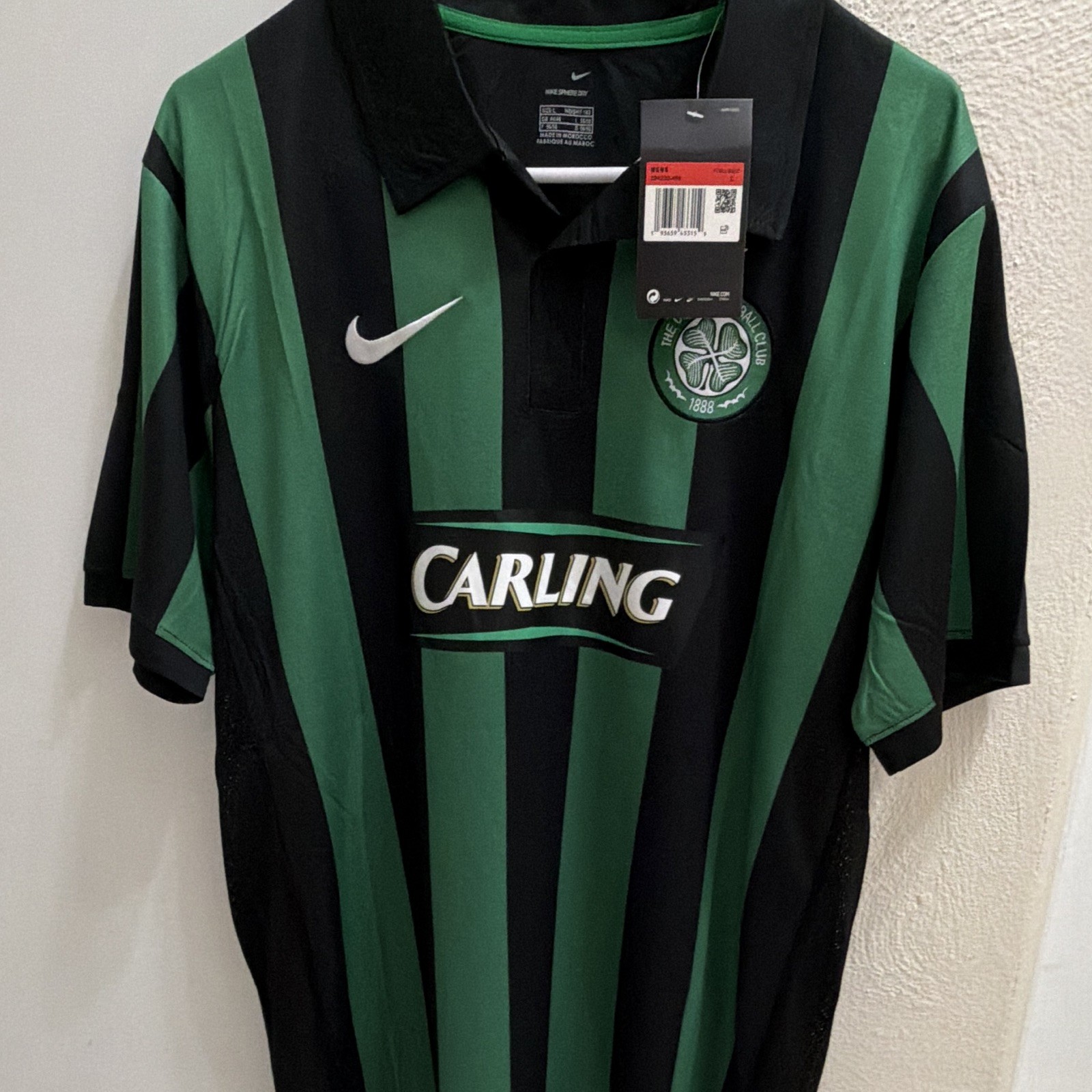 Celtics FC Men's Large Retro Jersey Nike