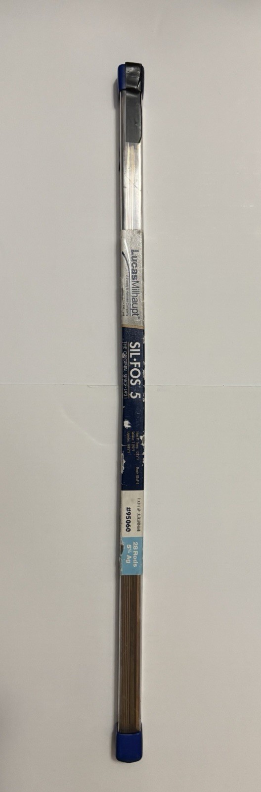 Lucas Milhaupt Sil FOS 5 - 64 Rods total, 5% Ag, Flow 1325 °F Part #95060 BCuP3