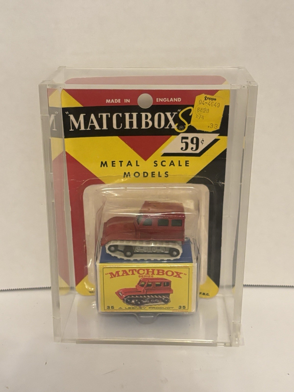 NEW Matchbox Series Lesney 35 Snow-Trac 40C10 NEW Matchbox Series Lesney 35 Snow-Trac 40C10