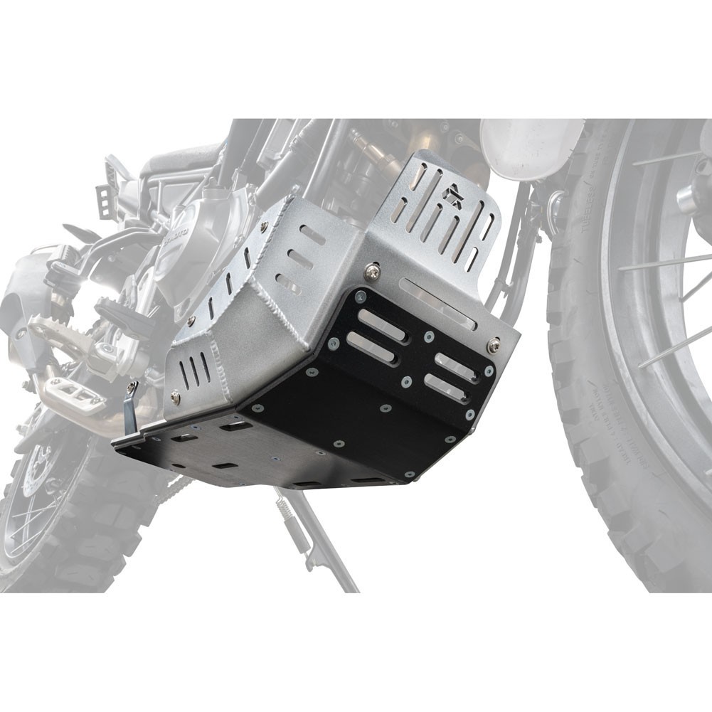 Tusk Quiet Glide Adventure Skid Plate Silver For CFMOTO IBEX 450 2025 - 2026