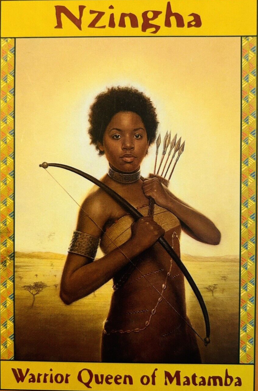 Nzingha: Warrior Queen of Matamba, Angola, Africa, 1595 - Hardcover - GOOD
