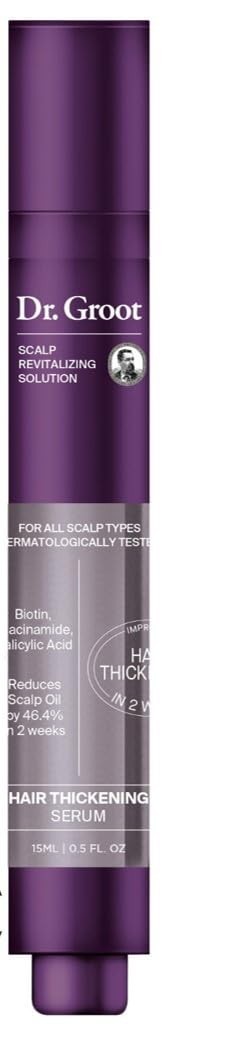 Dr. Groot Award-Winning Hair Thickening Serum for Hair Loss, Korean Hair Care...