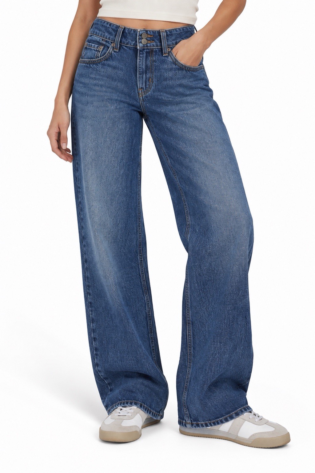Levi\'s Women\'s Low-Rise Superlow Loose Jeans - Blended Beauty 30x32 Levi\'s Women\'s Low-Rise Superlow Loose Jeans - Blended Beauty 30x32