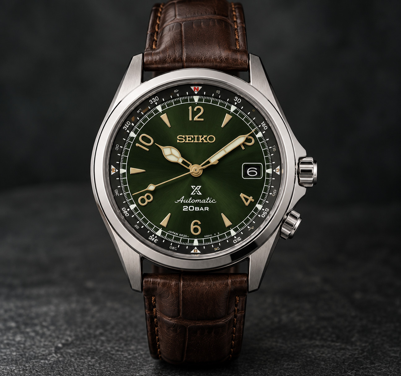 Seiko Prospex Alpinist SPB121 Green Dial Automatic Watch Seiko Prospex Alpinist SPB121 Green Dial Automatic Watch