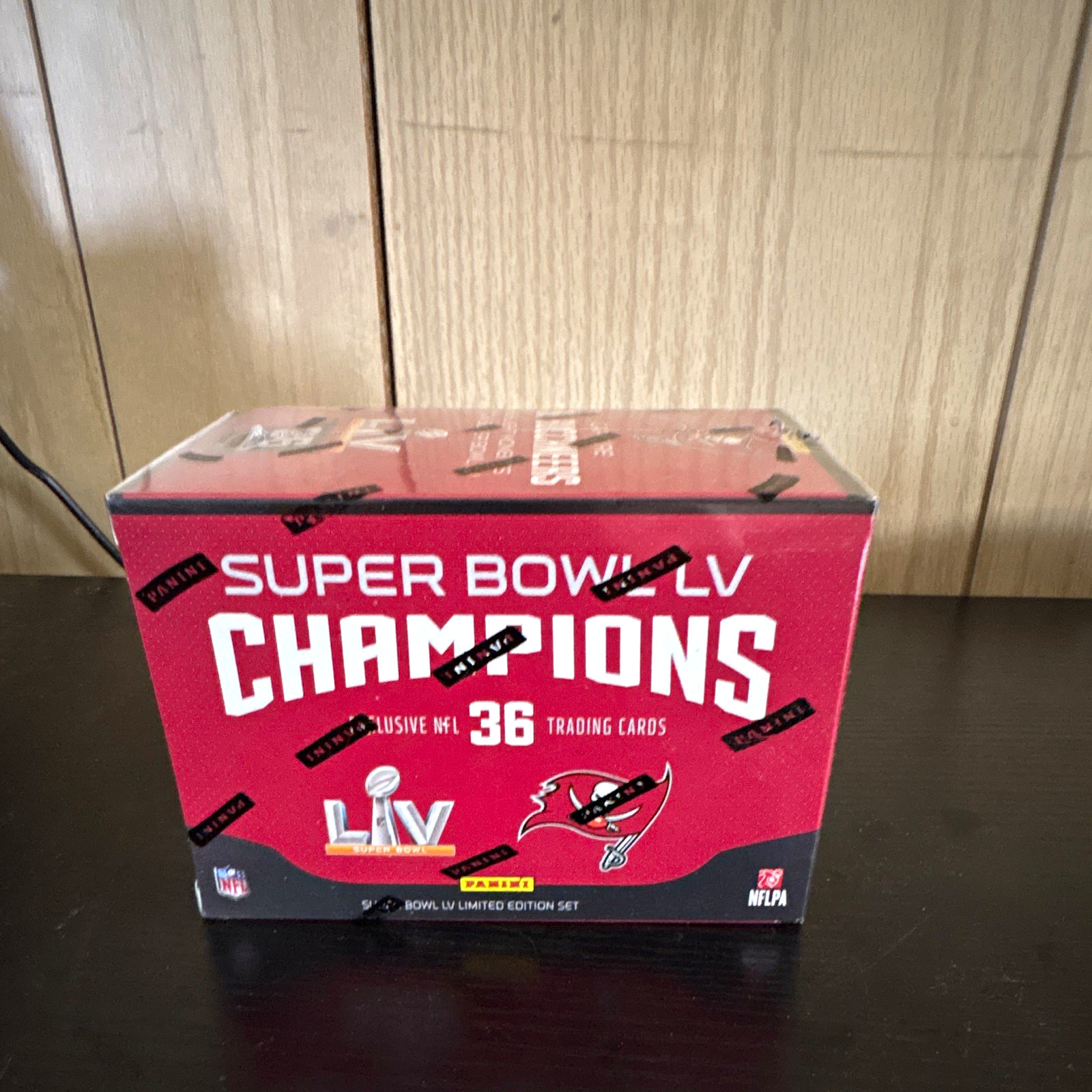 Panini Super Bowl LV Champions Tampa Bay Buccaneers 2021 36-Card Sealed Box