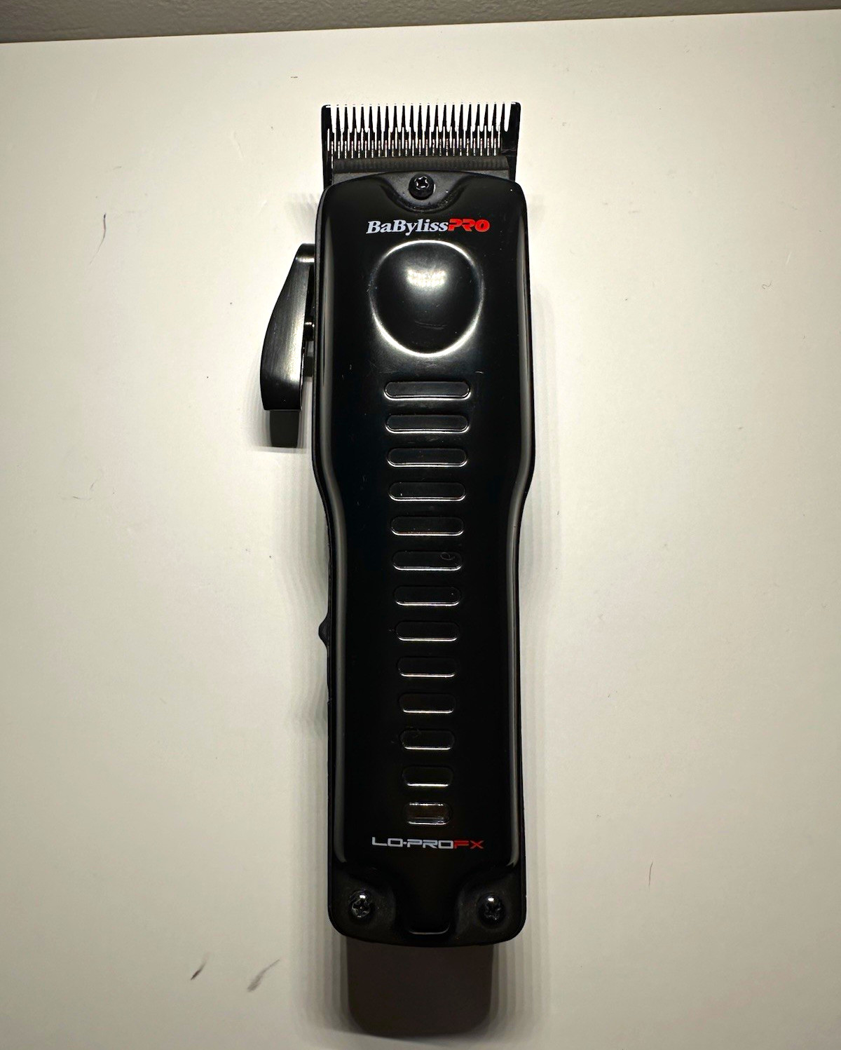 BaBylissPRO LO-PROFX Black Hair Clipper Adjustable Blade FX825