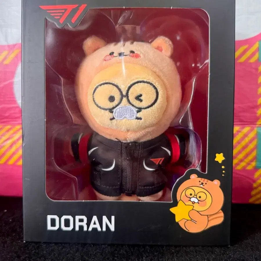 T1X Kakao Friends Backpack Keyring Doll Doran T1X Kakao Friends Backpack Keyring Doll Doran