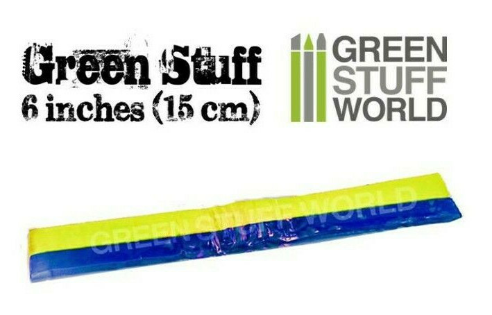 Green Stuff World Kneadatite Blue/Yellow Green Stuff 6\