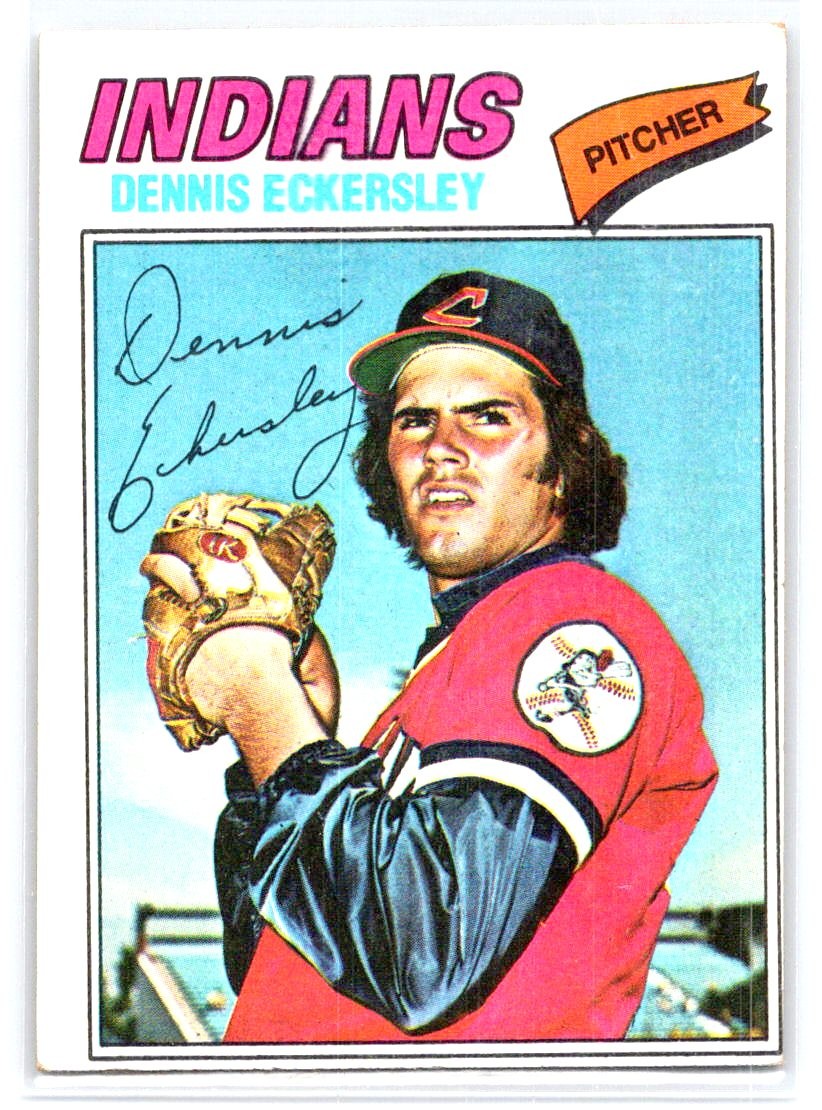 1977 Topps Dennis Eckersley #525 Indians