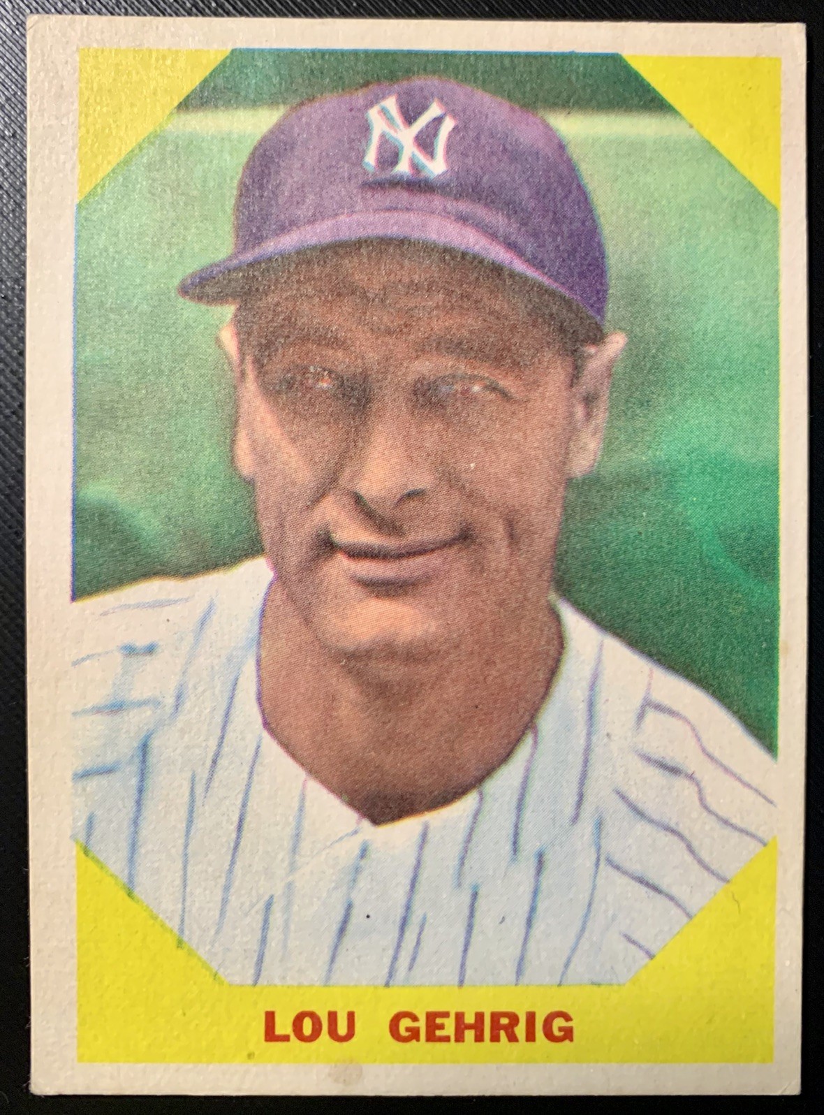 1960 Fleer Baseball Greats - Lou Gehrig #28 1960 Fleer Baseball Greats - Lou Gehrig #28