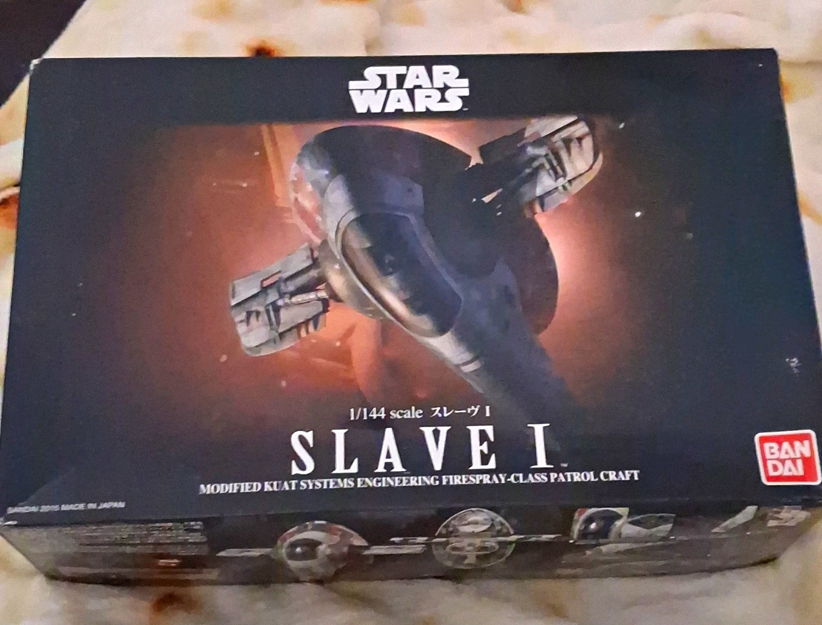 Bandai Star Wars Slave I 1/144 Model Kit Boba Fett Slave 1 starship Bandai Star Wars Slave I 1/144 Model Kit Boba Fett Slave 1 starship