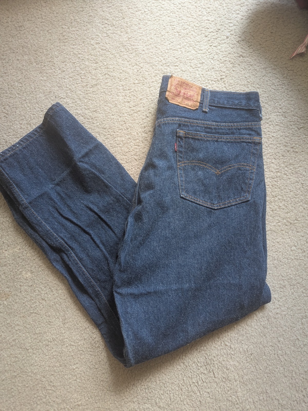 Excellent Condition one Wash vintage levis 501 made in usa 1992 44/34 Excellent Condition one Wash vintage levis 501 made in usa 1992 44/34
