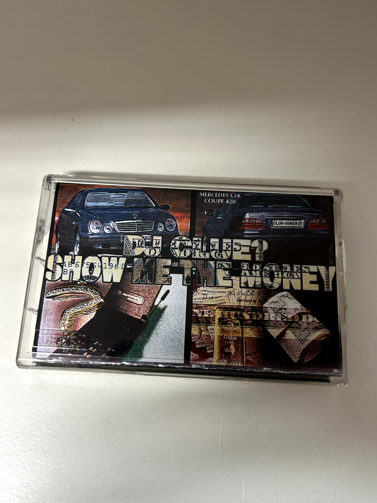 RARE DJ CLUE SHOW ME THE MONEY pt.1 1997 90S NYC PROMO MIXTAPE CASSETTE TAPE