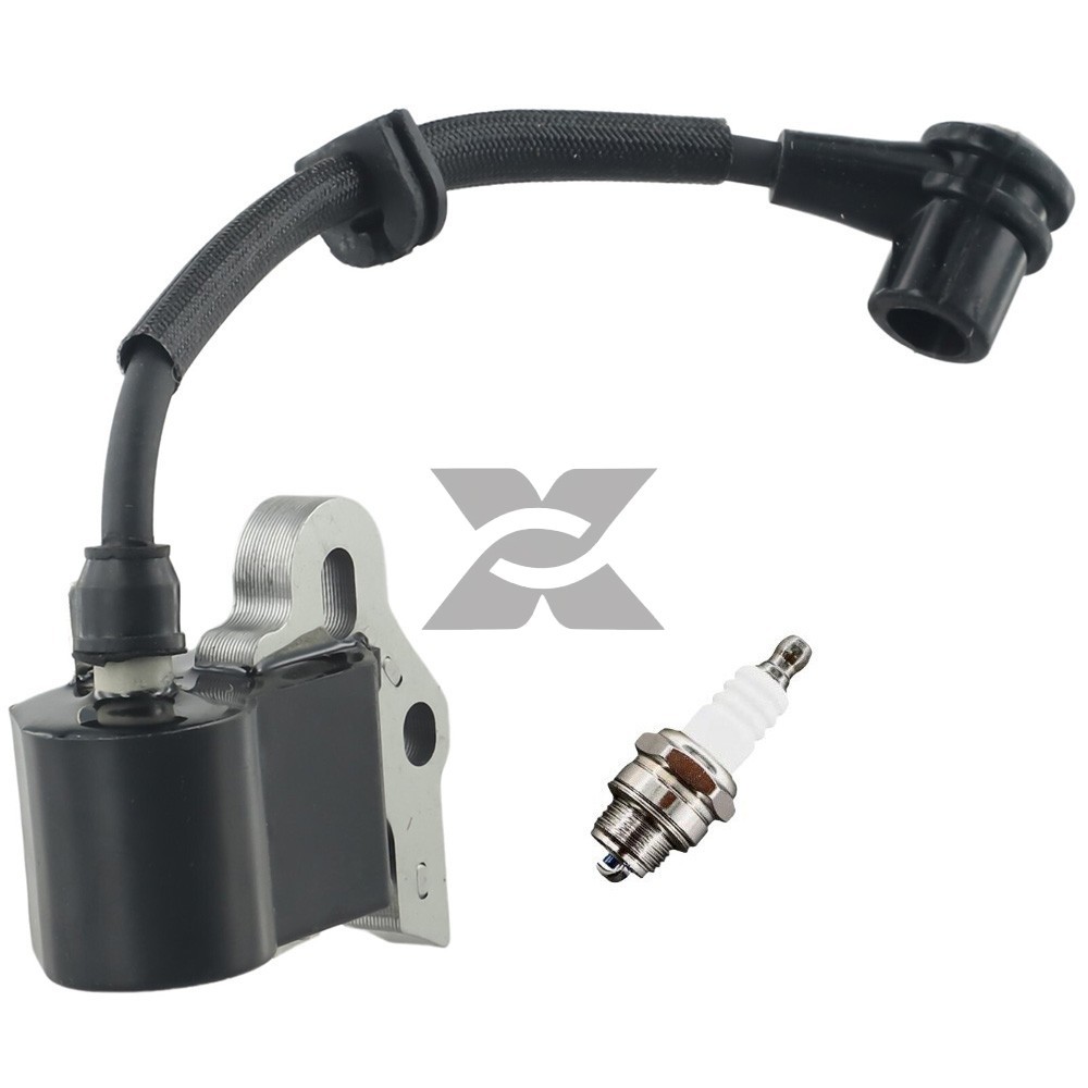 1Set Ignition Coil Spark Plug For McCulloch Eager Beaver Titan 302138 219848-00 1Set Ignition Coil Spark Plug For McCulloch Eager Beaver Titan 302138 219848-00