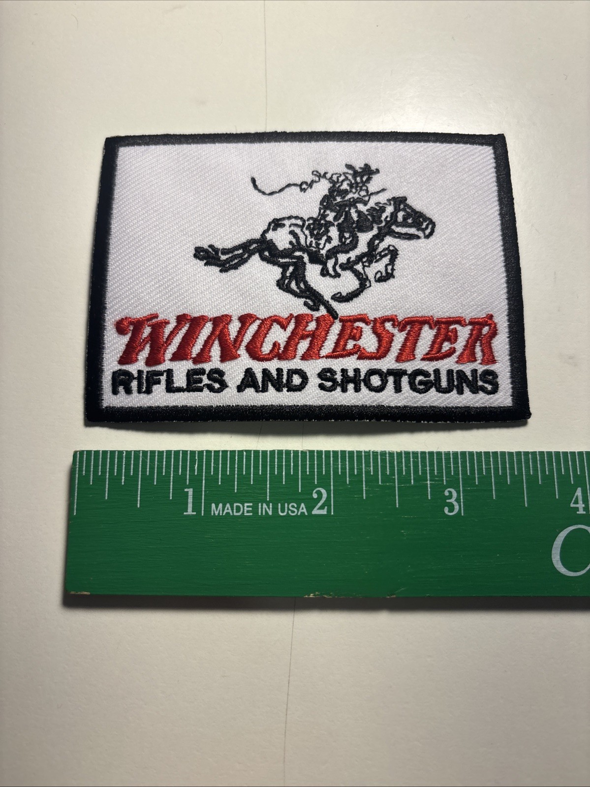 Winchester Rifles And Shotguns Embroidered Patch Winchester Rifles And Shotguns Embroidered Patch
