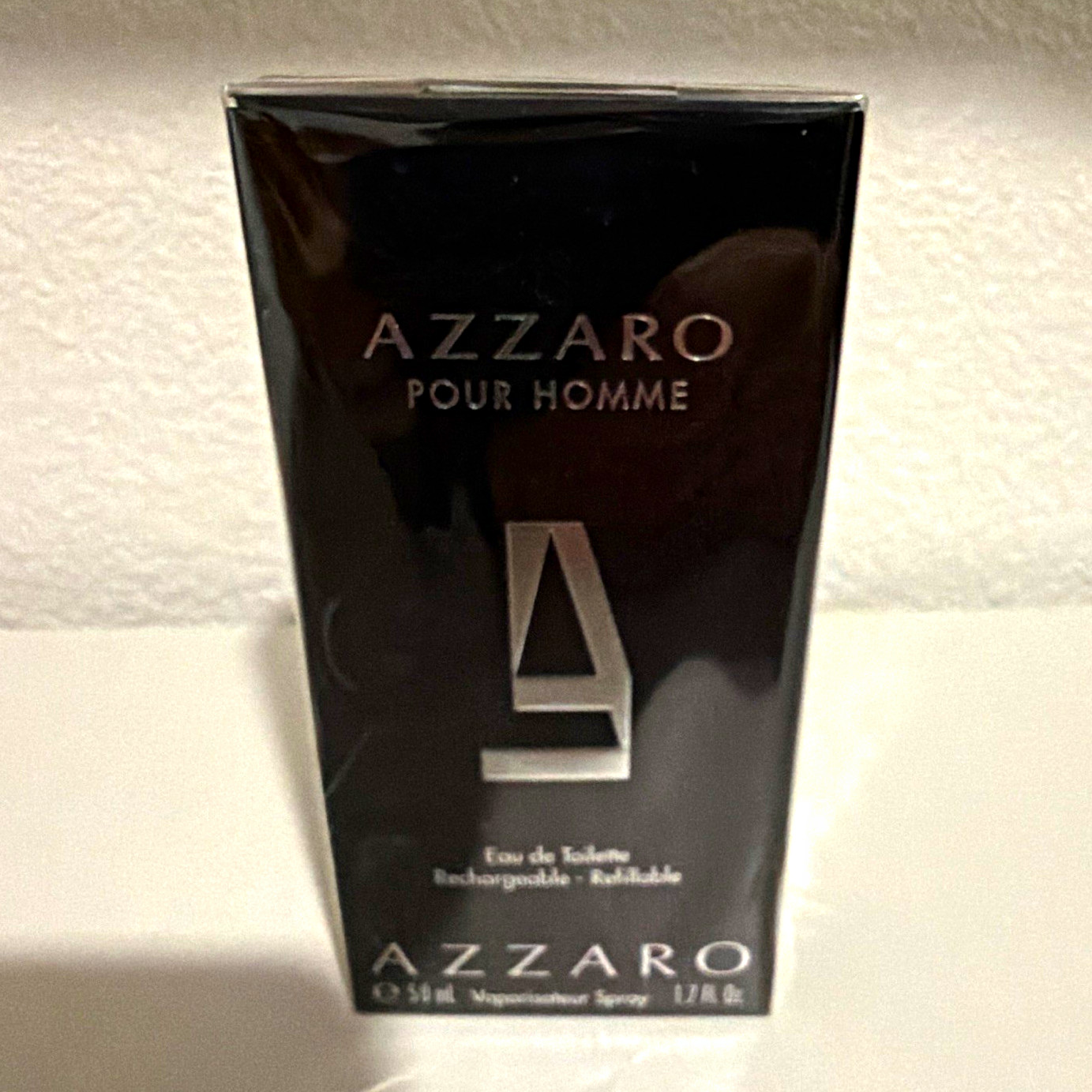 Azzaro Pour Homme Eau de Toilette Spray, Refillable, Regular Size 1.7 fl oz Azzaro Pour Homme Eau de Toilette Spray, Refillable, Regular Size 1.7 fl oz
