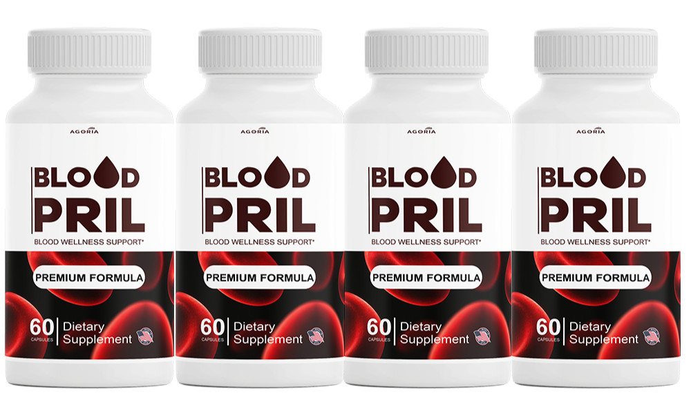 (4 Pack) Bloodpril Advanced Blood Health Support Formula Blood Pril Capsules