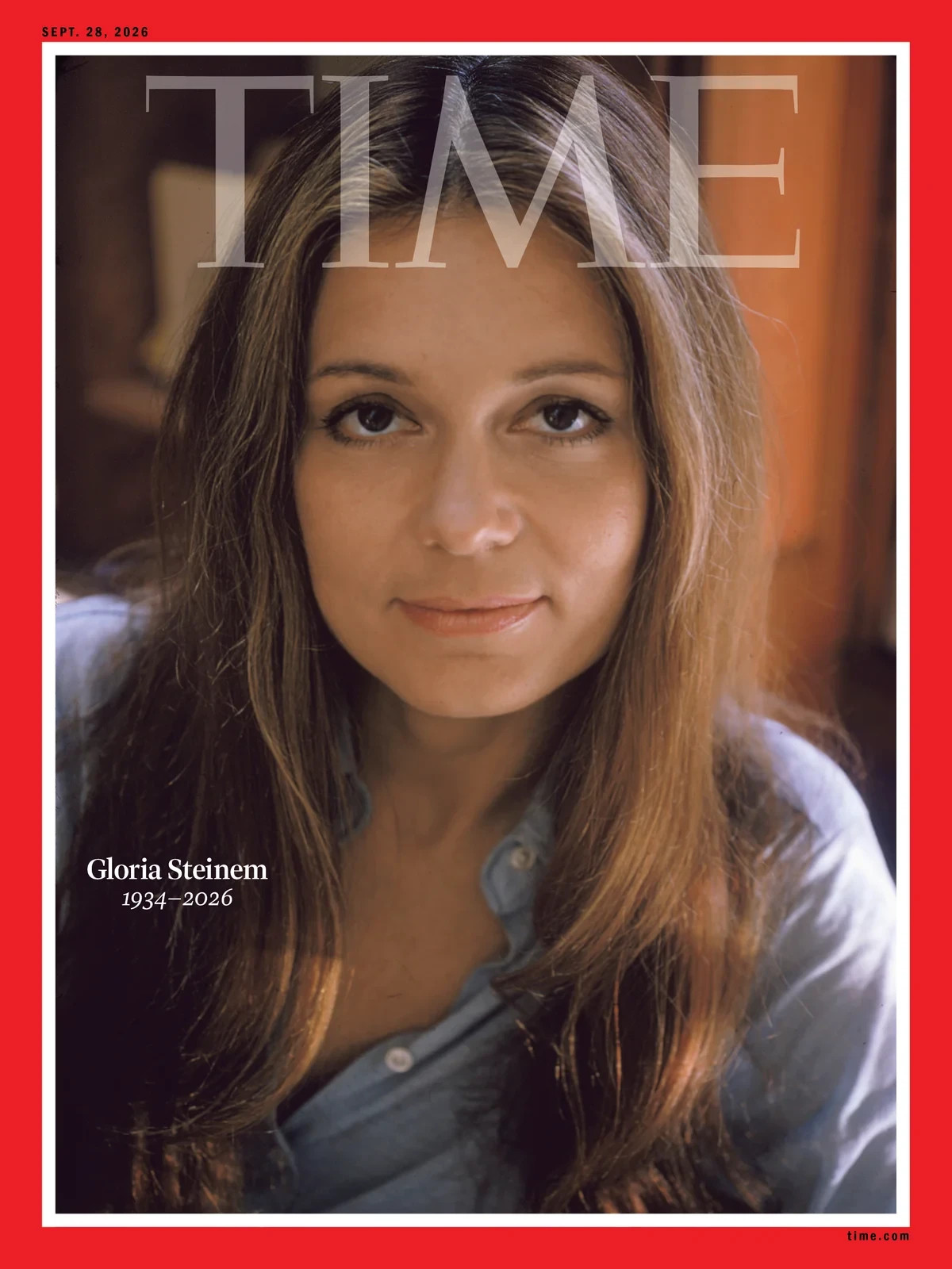 Gloria Steinem 1934-2026 - Time Magazine - September 2026 - Brand New Gloria Steinem 1934-2026 - Time Magazine - September 2026 - Brand New
