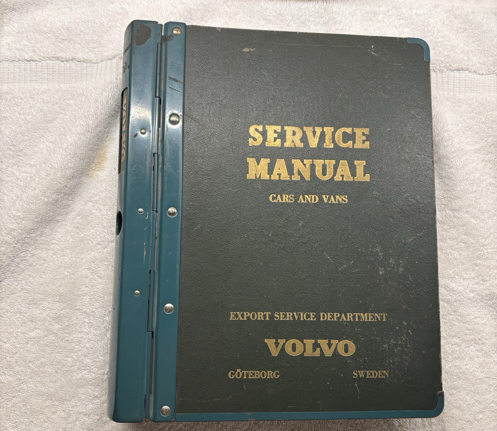 1947-59 Volvo Service Manual PV444 PV 445 PV 544 Duett OEM