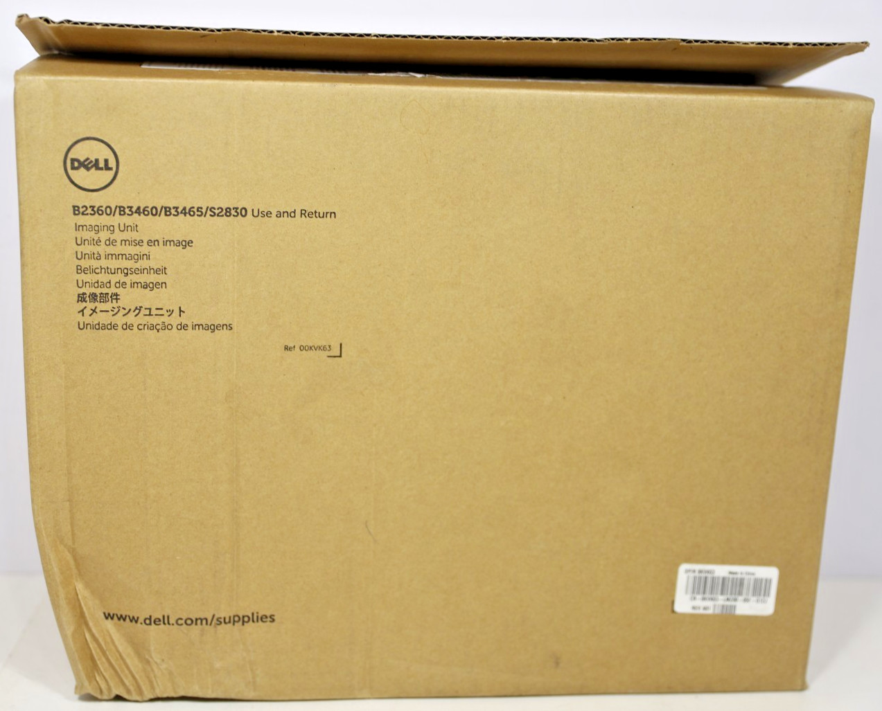 OPEN BOX- Dell KVK63 Imaging Drum Unit OEM B2360 B3460 B3465 S2830 60000 Pages