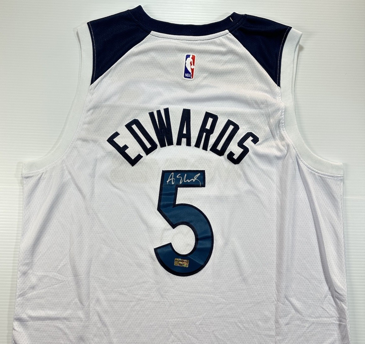 Anthony Edwards Autographed Signed Jersey with COA Minnesota Timberwolves Anthony Edwards Autographed Signed Jersey with COA Minnesota Timberwolves