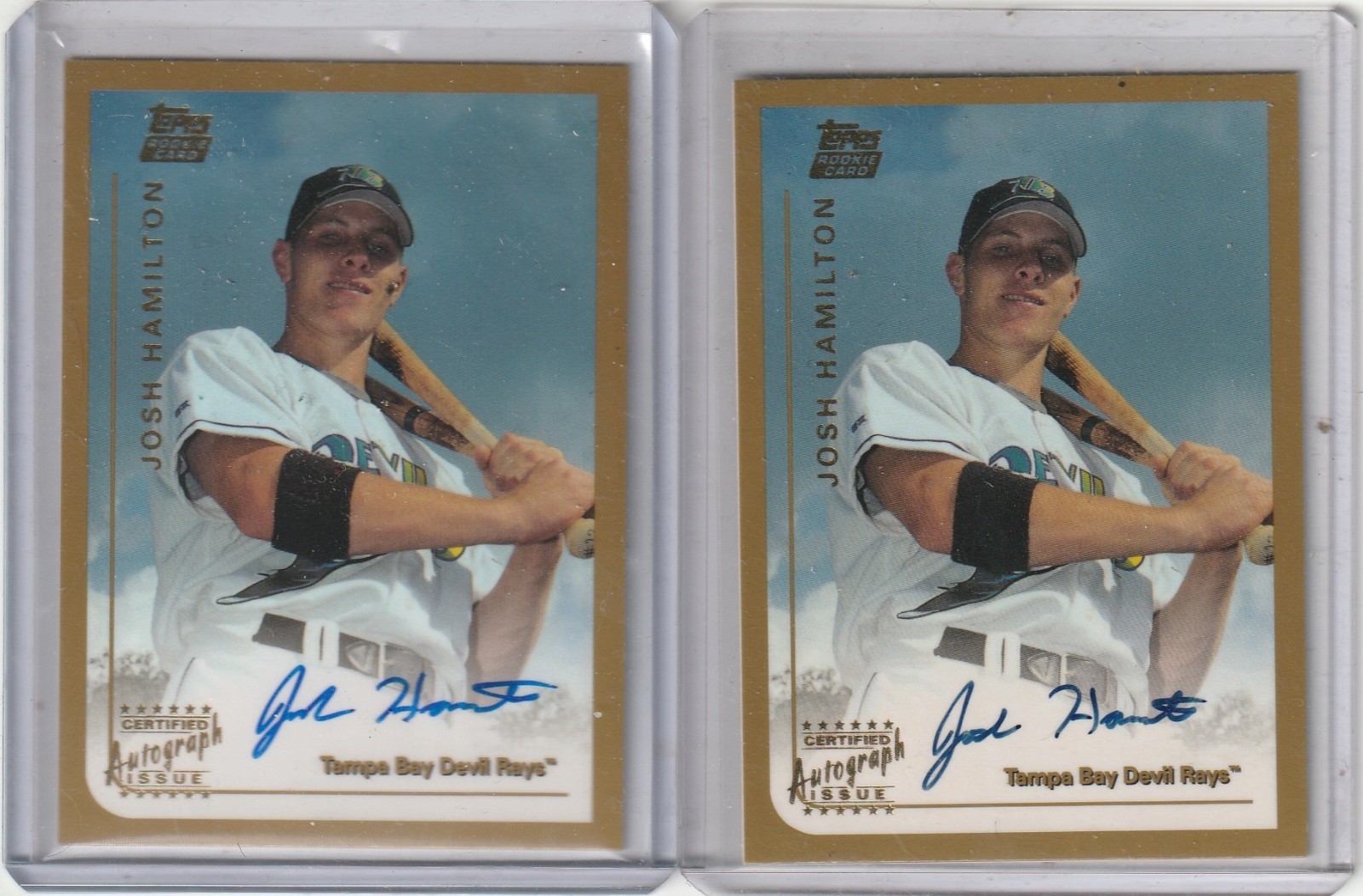 1999 Topps Traded Josh Hamilton auto RC #T66 - (2 available)