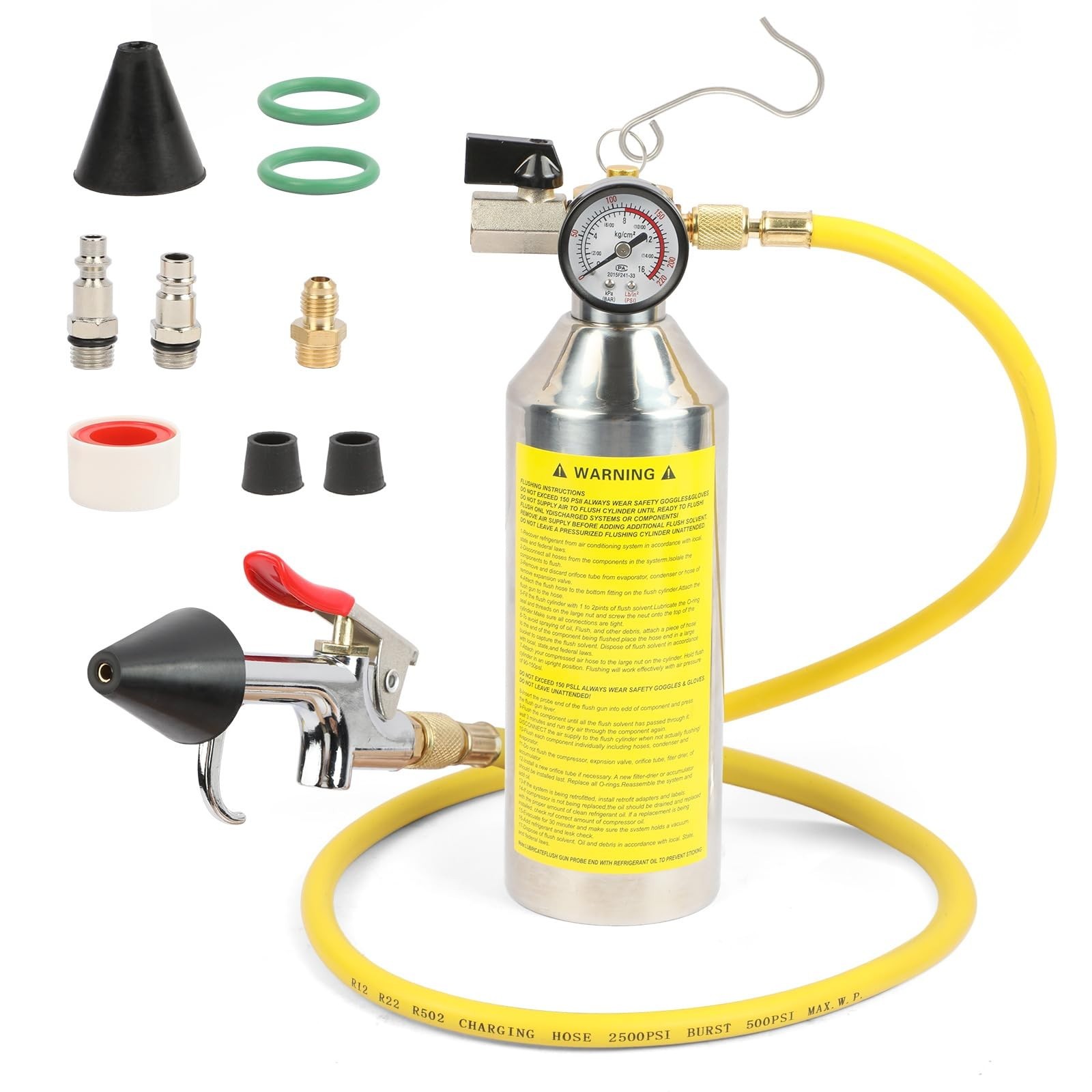 AC Flush Kit Home A/C Flush Tool Automotive A/C Flush Kit House AC Flushing Kit