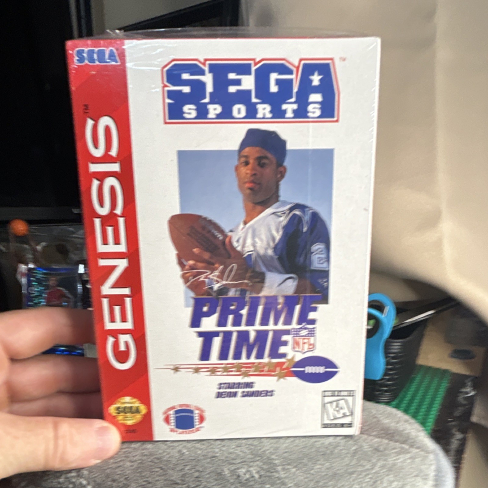 SEGA Genesis Prime Time NFL Football Starring Deion Sanders factory sealed