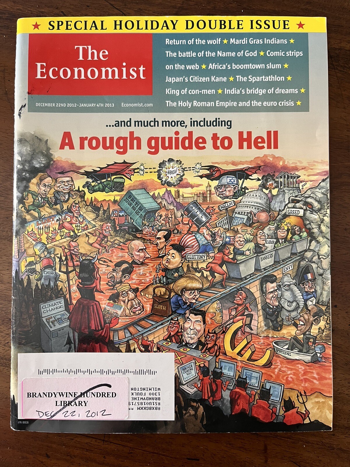 The Economist Magazine December 22 2012 - January 4 2013 A Rough Guide to Hell