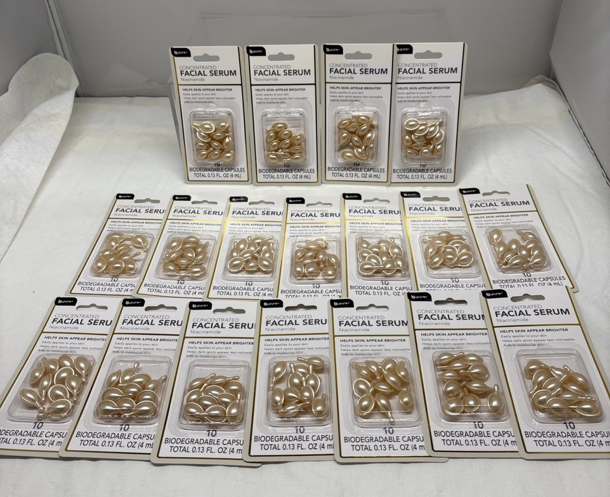 180 X B.Pure Concentrated Facial Serum Niacinamide = 18 packs x 10 each 180 X B.Pure Concentrated Facial Serum Niacinamide = 18 packs x 10 each