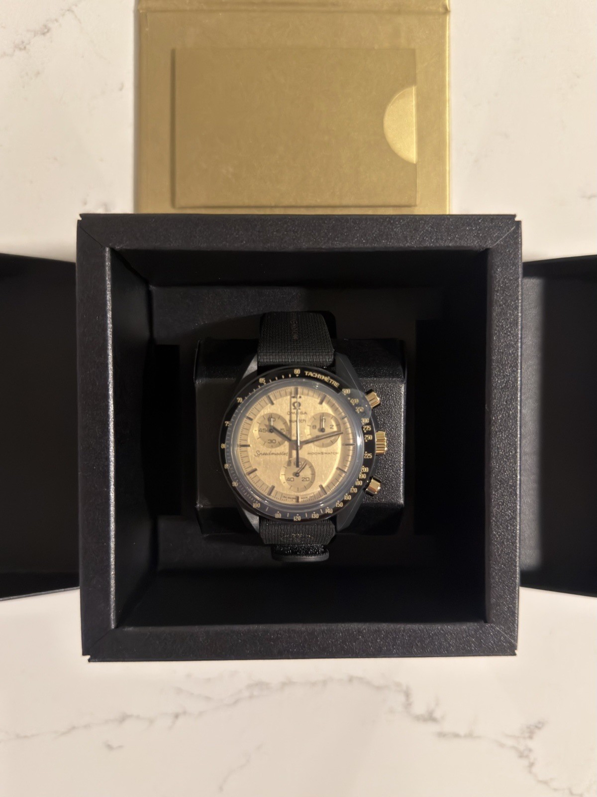 Swatch X Omega Mission To The Moon 1969 18K SSX01B700 Brand New Swatch X Omega Mission To The Moon 1969 18K SSX01B700 Brand New