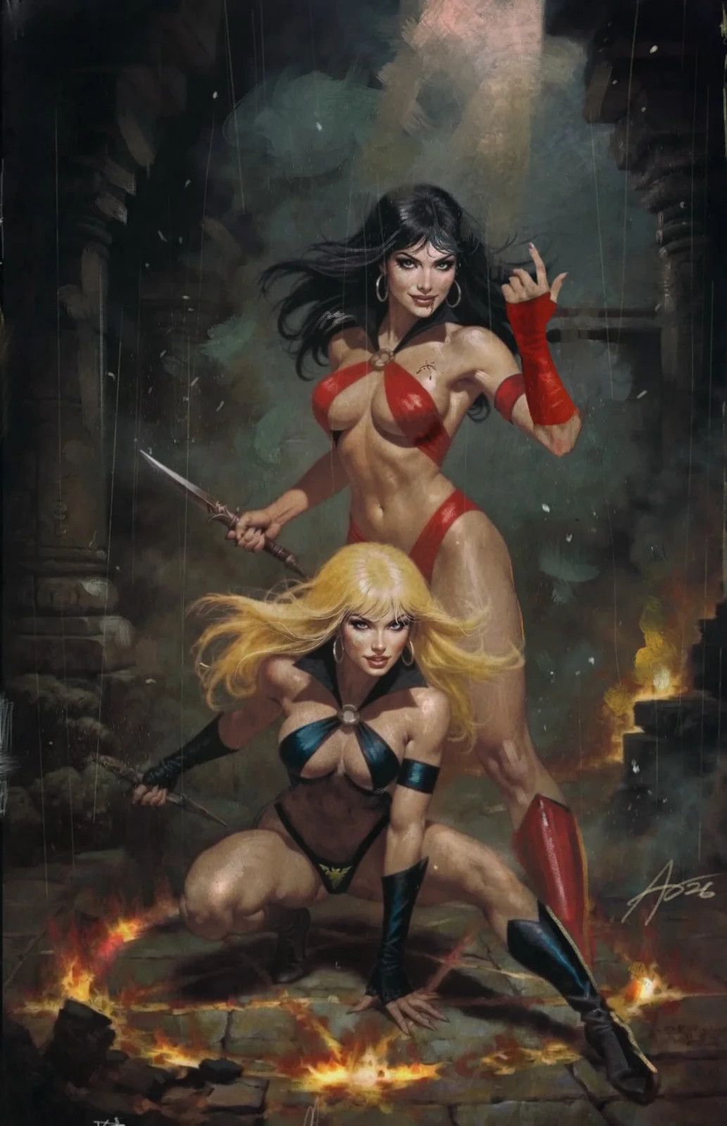 Vampirella #5 Full Art Variant by Rudy AO (Limited 500)