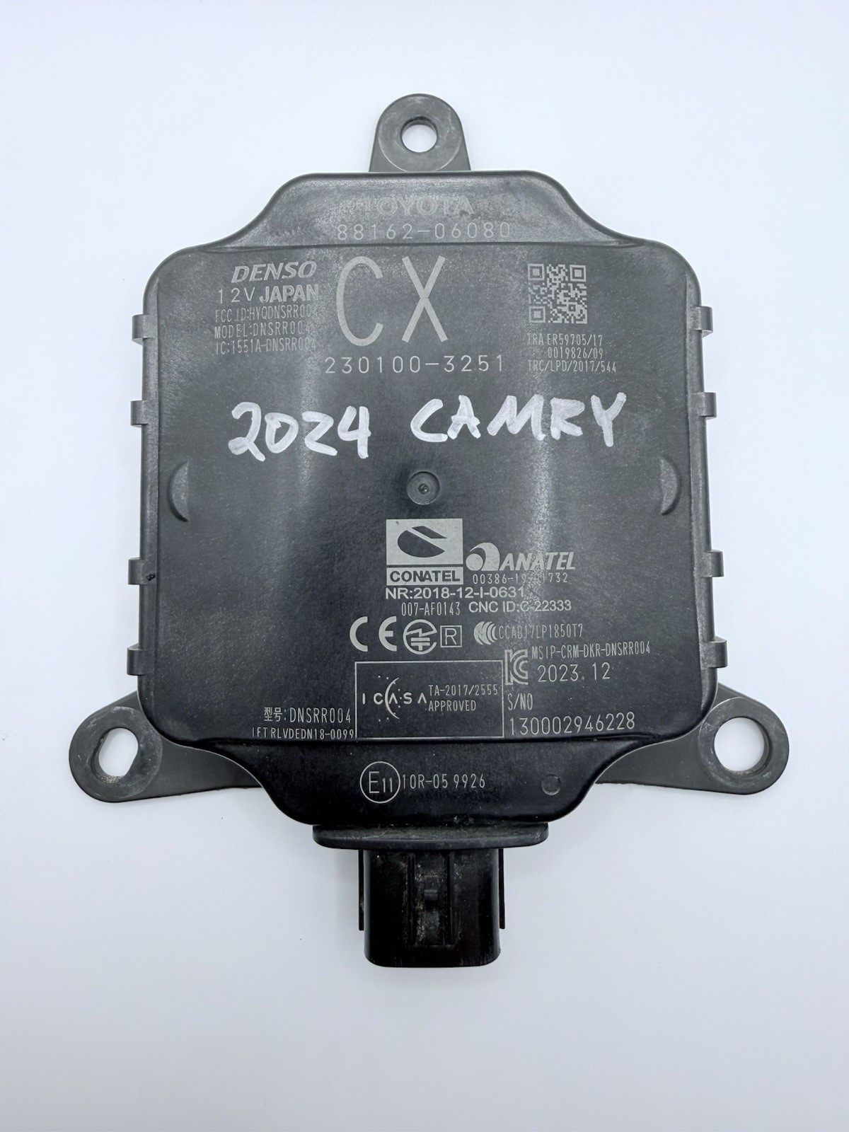 2021-2024 Toyota Camry Rear Left Right Blind Spot Sensor 88162-06080 OEM 2021-2024 Toyota Camry Rear Left Right Blind Spot Sensor 88162-06080 OEM