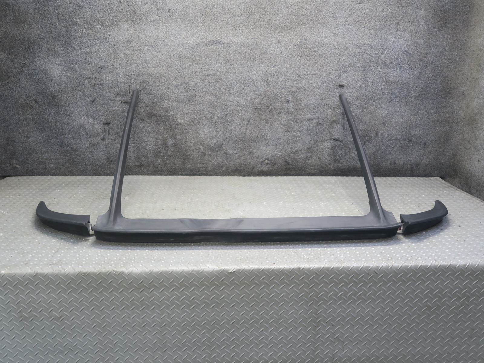 1983-1986 PORSCHE 928 S REAR TRUNK LID SPOILER W/ LEFT RIGHT SIDE EXTENSION SET
