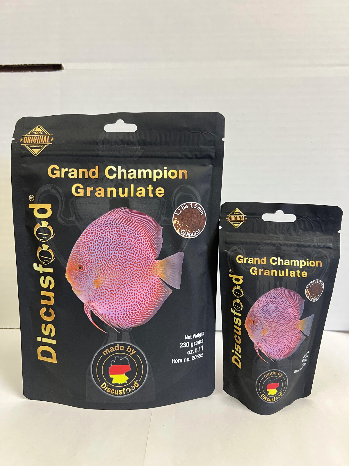 Discusfood Grand Champion 80g, 230g EXCLUSIVE DISTRIBUTORS IN THE U.S.A