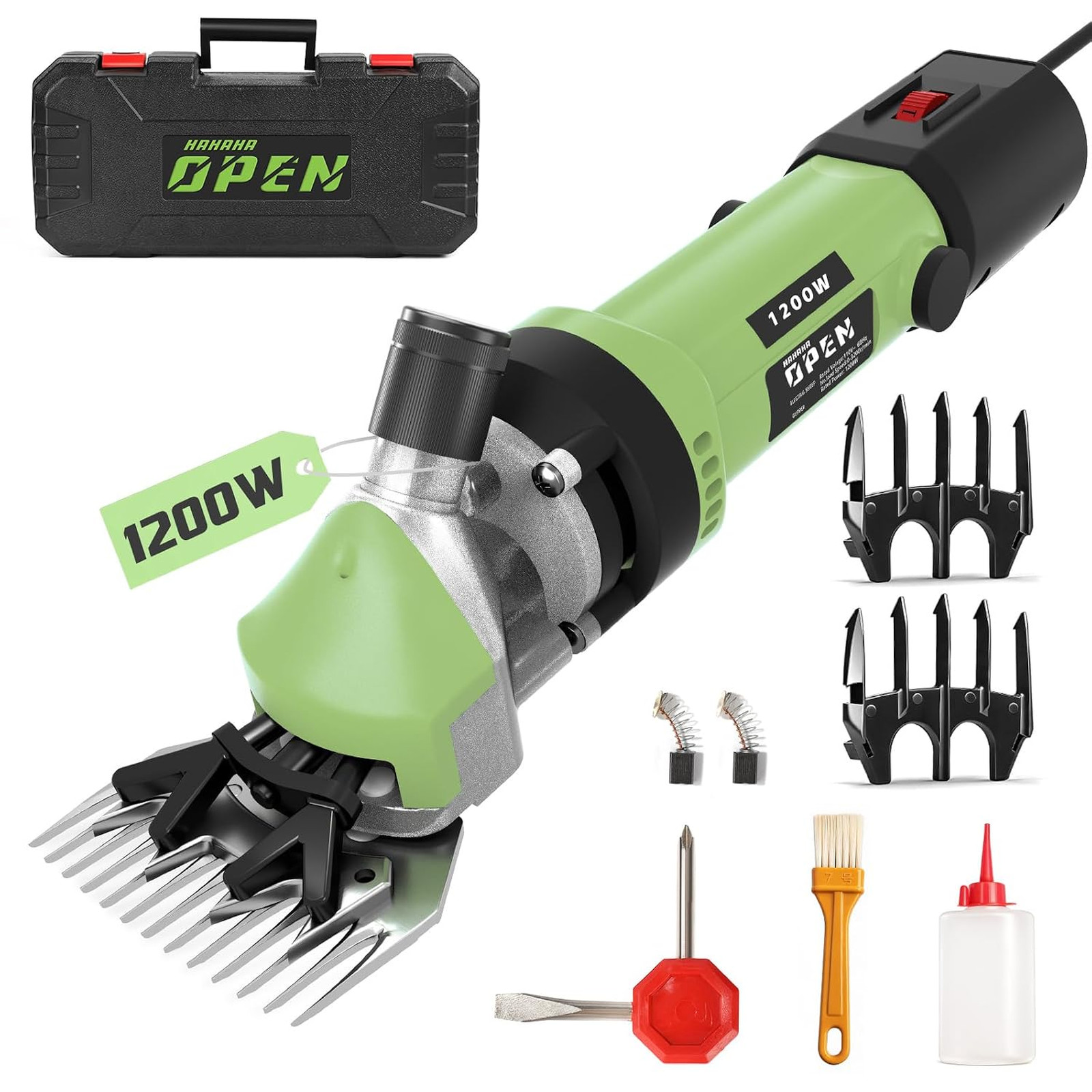 1200W Sheep Shears Clippers, Sheep Shears for Dogs, Heavy Duty