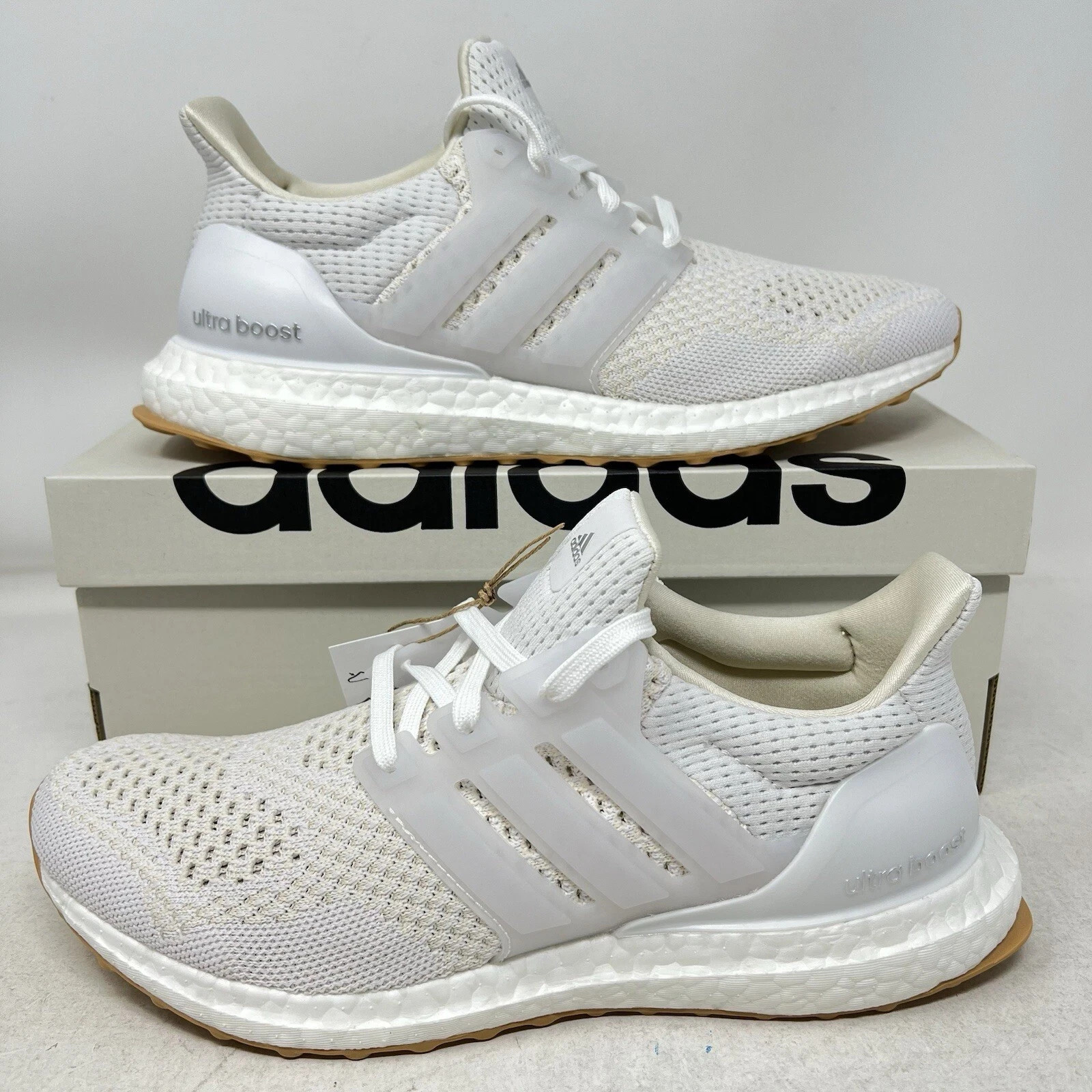 Adidas Ultraboost 1.0 Triple White Gum Bottom Womens Size 7.5 Shoes ID9689 Adidas Ultraboost 1.0 Triple White Gum Bottom Womens Size 7.5 Shoes ID9689