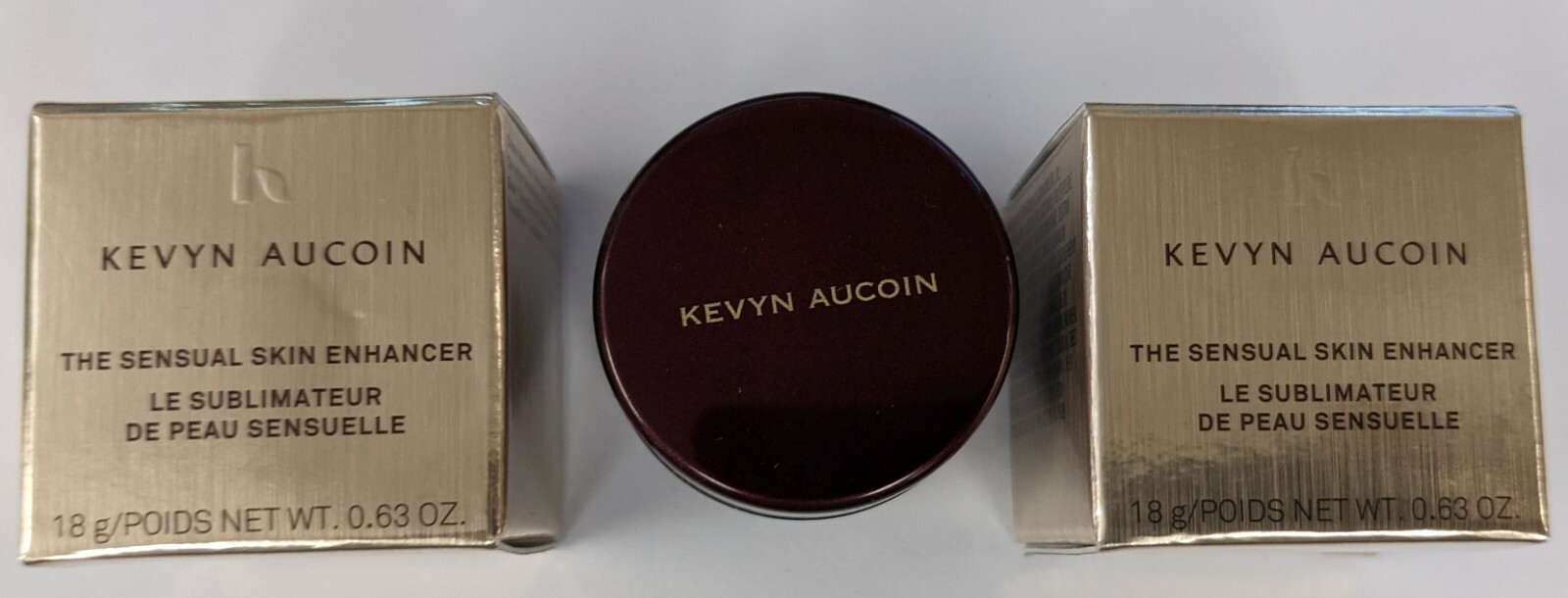 LOT OF 2 KEVYN AUCOIN THE SENSUAL SKIN ENHANCER #30514 SX14 0.63oz NEW IN BOX LOT OF 2 KEVYN AUCOIN THE SENSUAL SKIN ENHANCER #30514 SX14 0.63oz NEW IN BOX