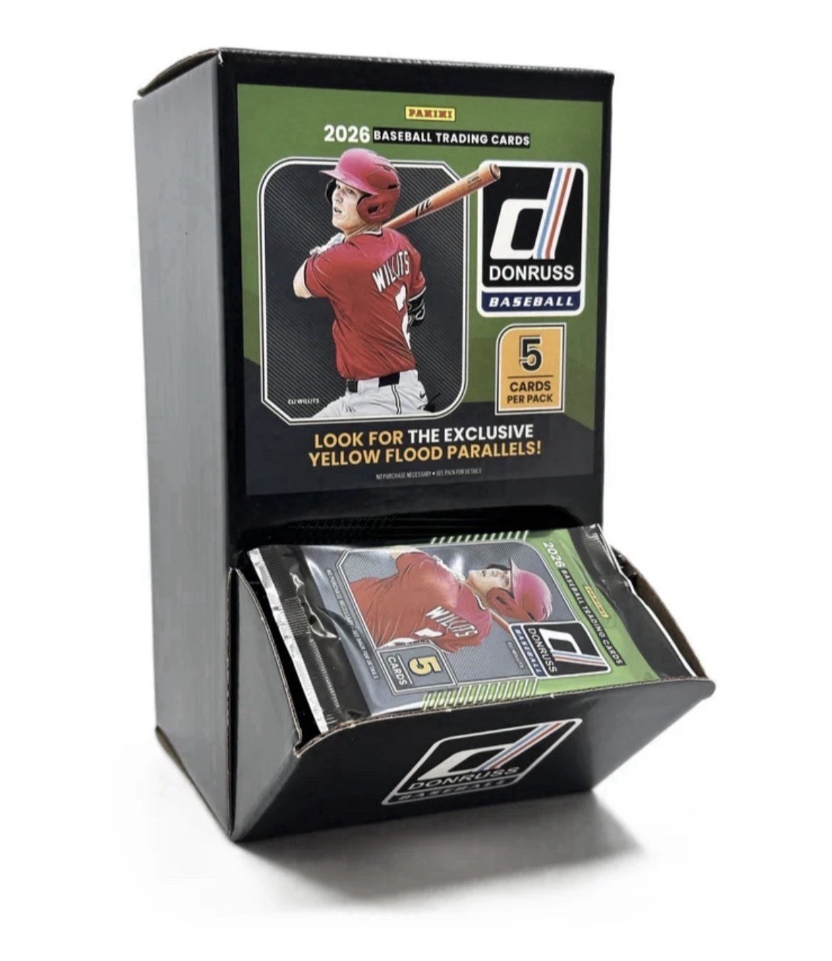 2026 Panini Donruss Baseball 48 Pack Gravity Feed Box MLB Trading Cards