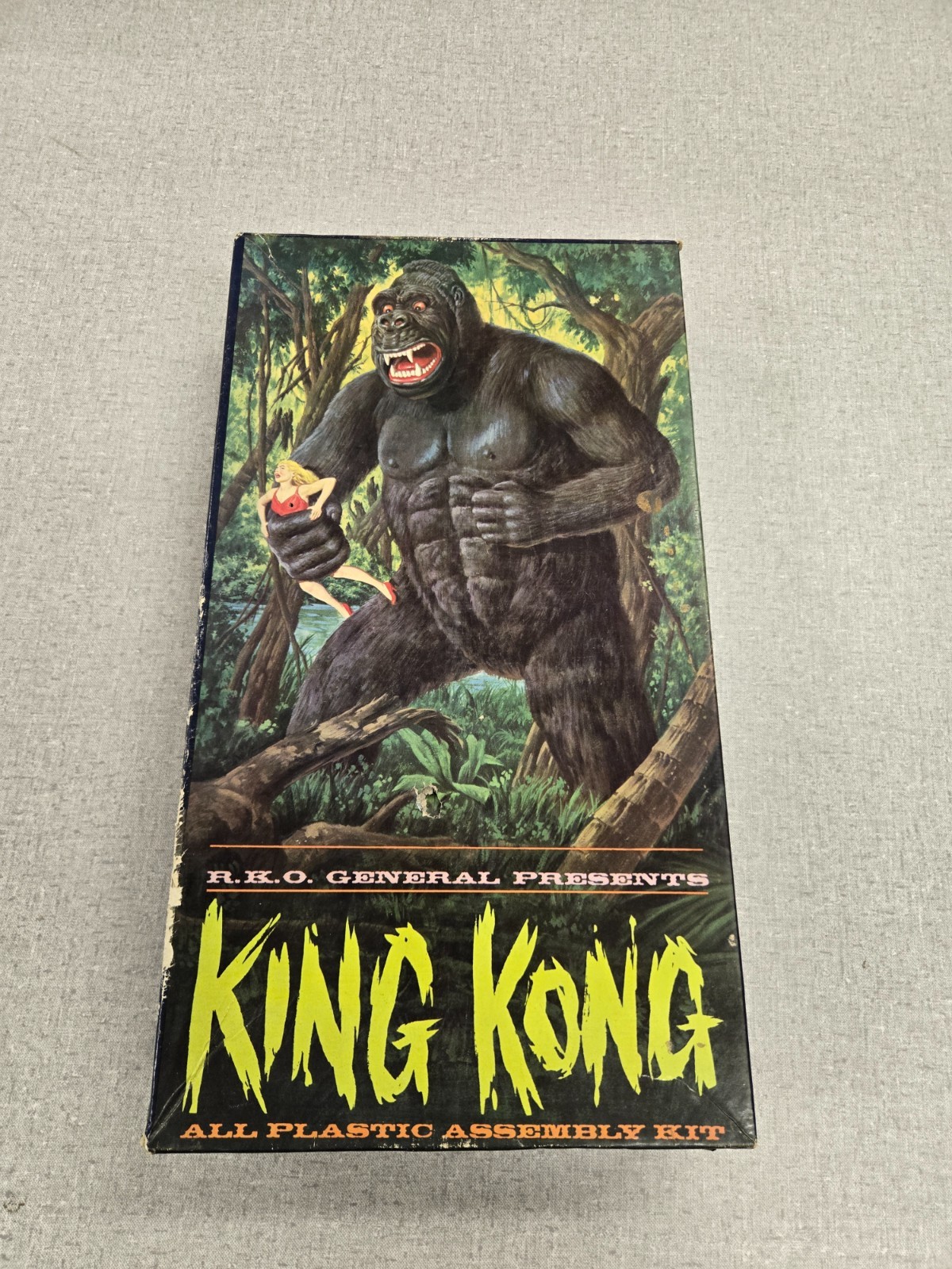 Aurora King Kong Model Kit with Original Box 1964