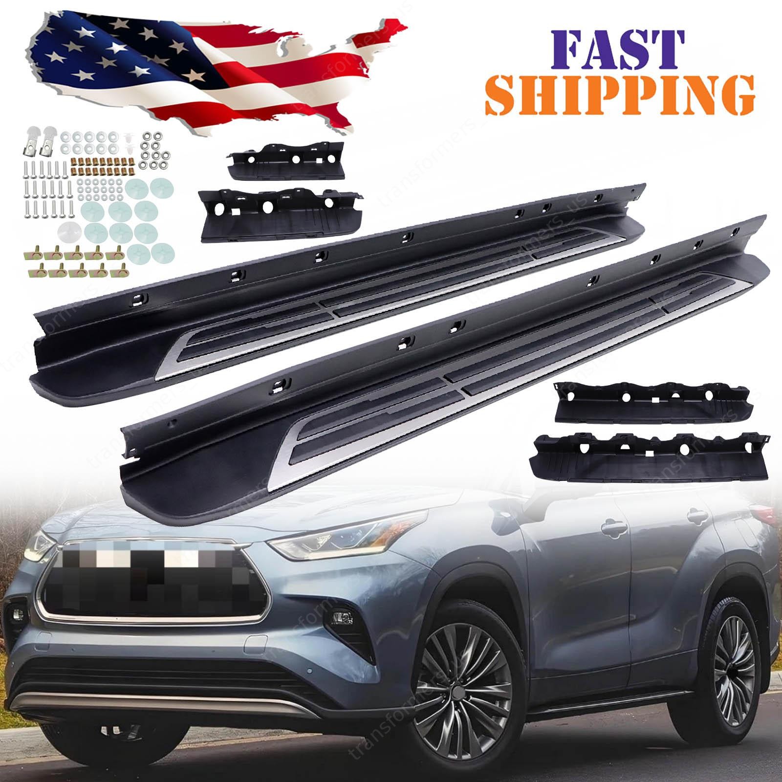 Running Boards for Toyota Highlander XU70 2020-2025 2026 Side Steps Nerf Bar