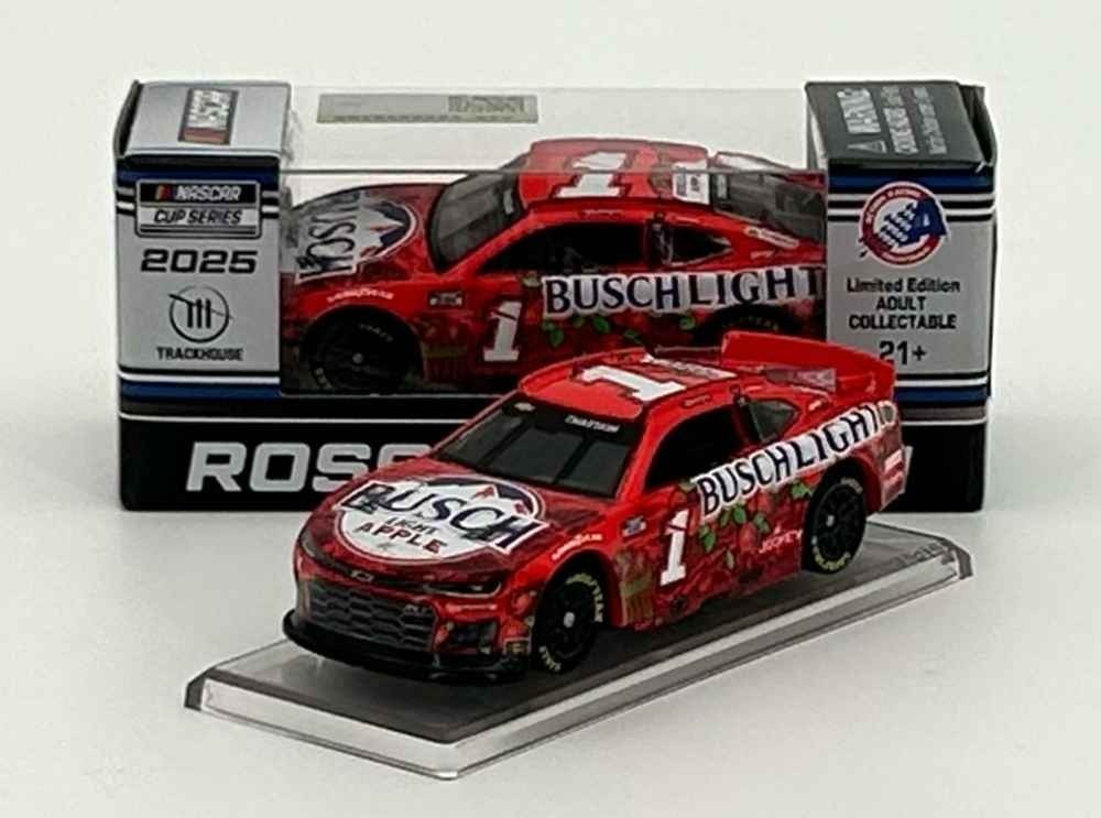 NASCAR 2025 ROSS CHASTAIN #1 APPLE BUSCH LIGHT 1/64 CAR