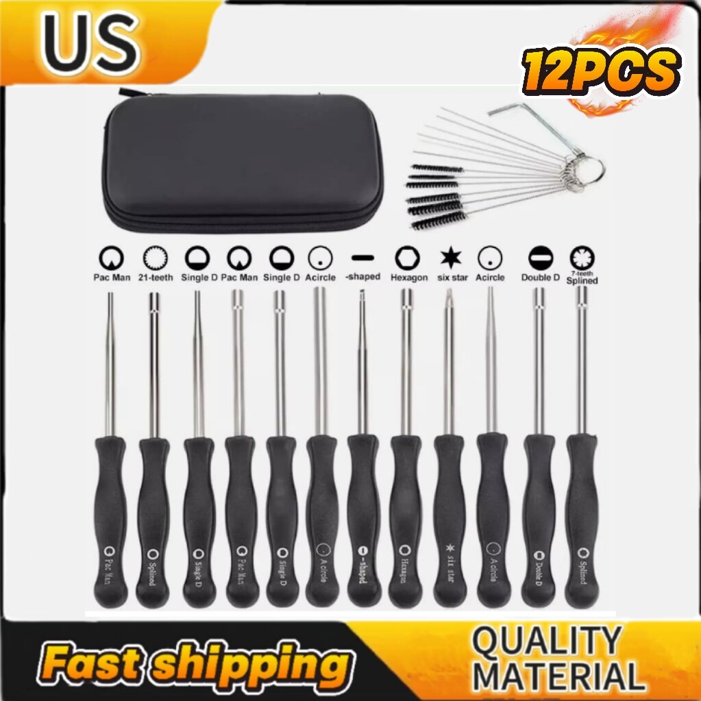12PCS Screwdriver Carburetor Adjustment Tool Carb Adjust Kit For 2 Cycle Engine
