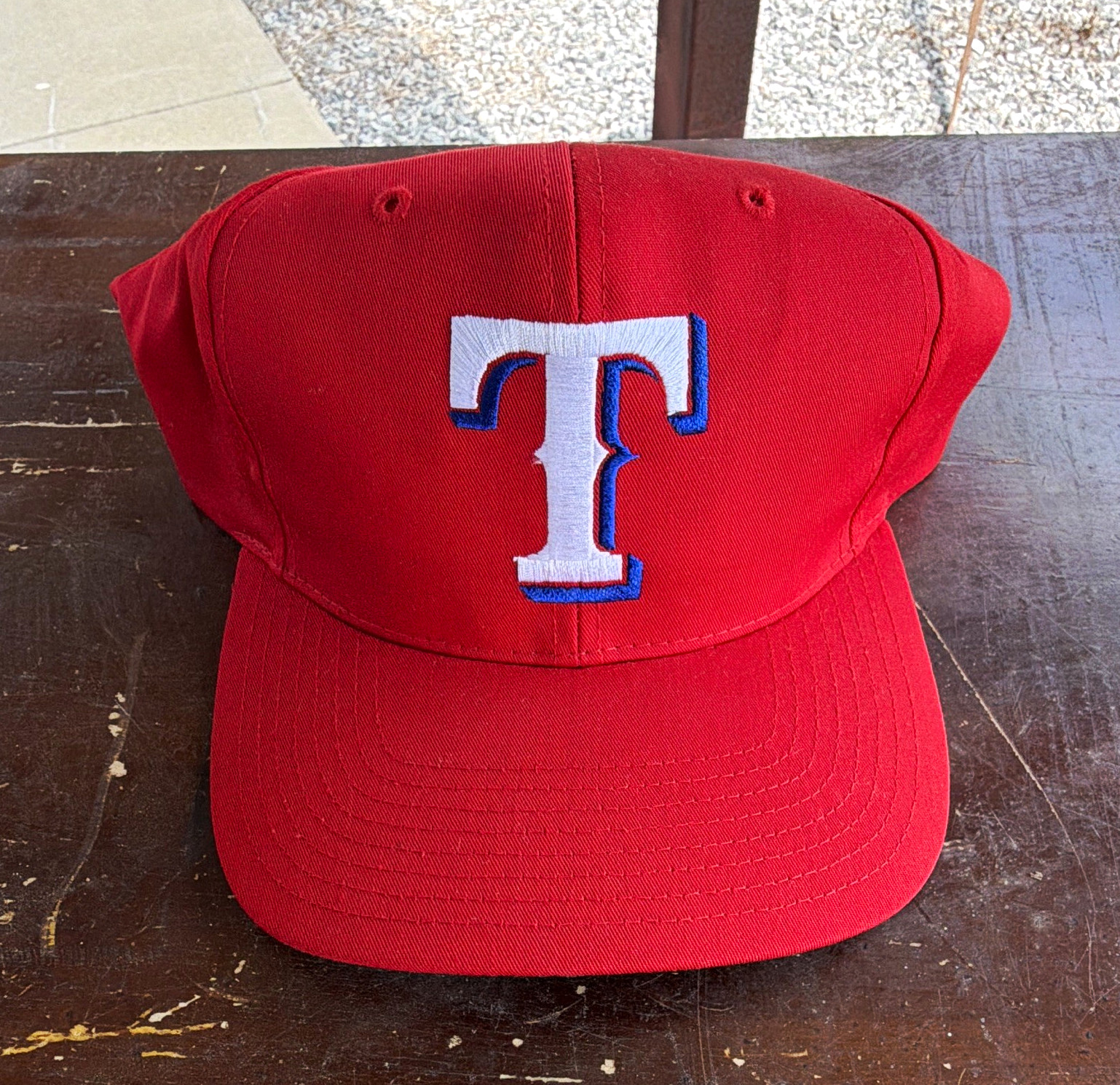 Vintage Twins Enterprise Texas Rangers MLB Cap Red/Blue Vintage Twins Enterprise Texas Rangers MLB Cap Red/Blue