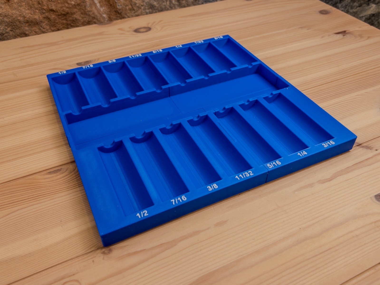 CRAFTSMAN Compatible Vintage Nut Driver Organizer for Stubby & Std, Metric & SAE