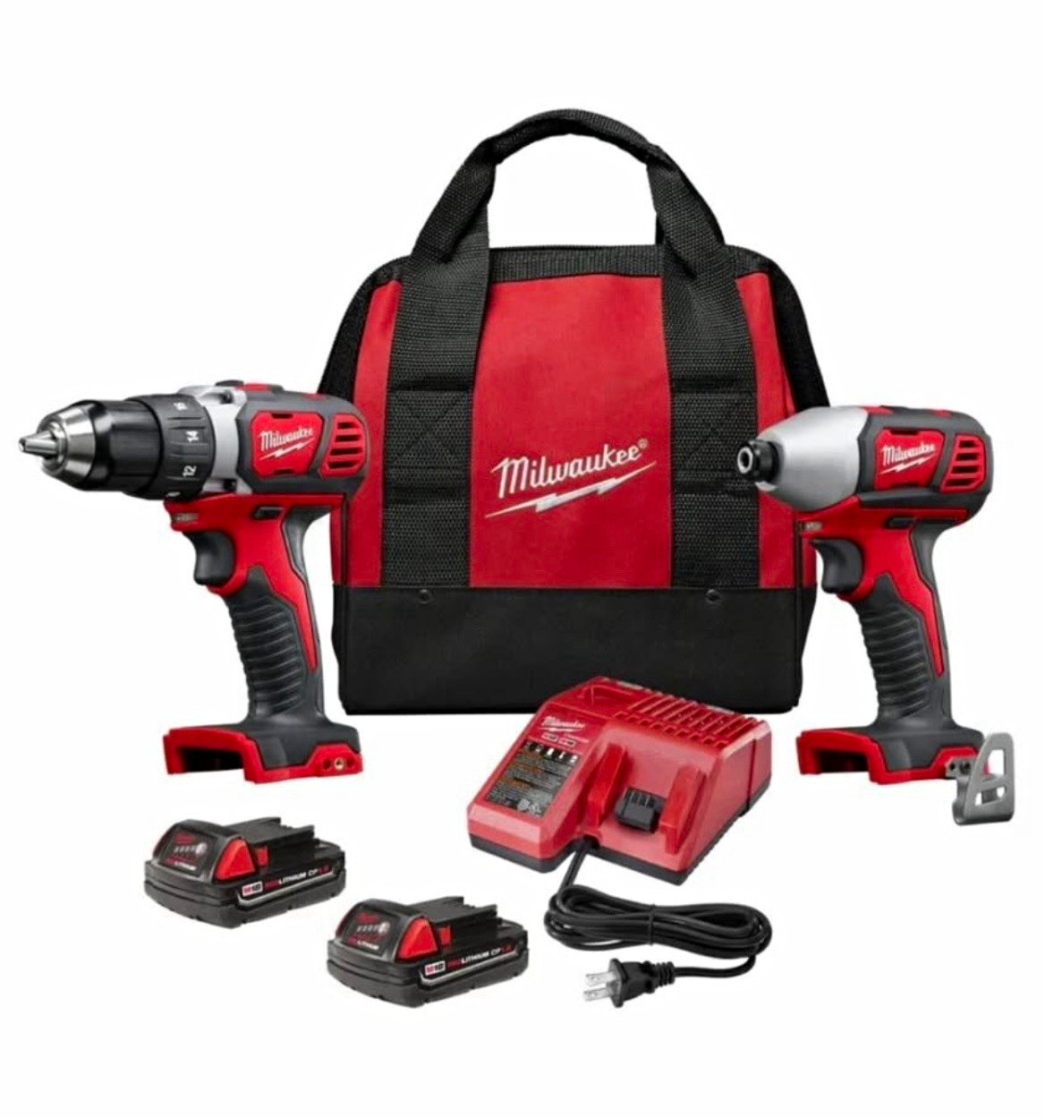 Milwaukee 2691-22 M18 18V Li-Ion 2-Tool Combo Kit